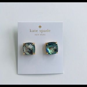 Kate spade square stud earrings NEW